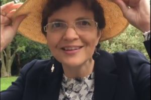 Julia in a hat