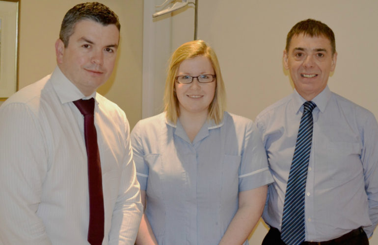 First nurse joins new graduate programme at St David’s Hospice