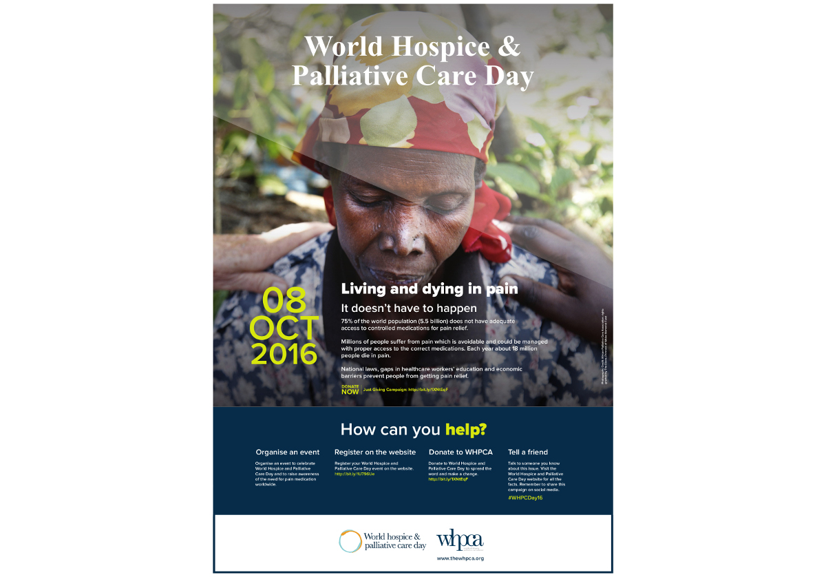 World Hospice and Palliative Care Day posters and materials published ...