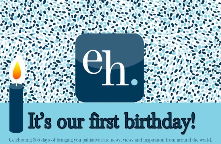 ehospice celebrates a year of publishing