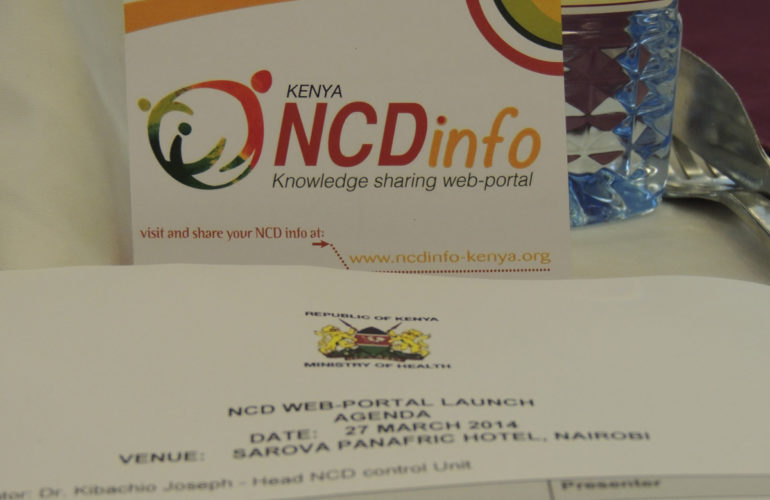 Non-Communicable Diseases portal launched in Kenya