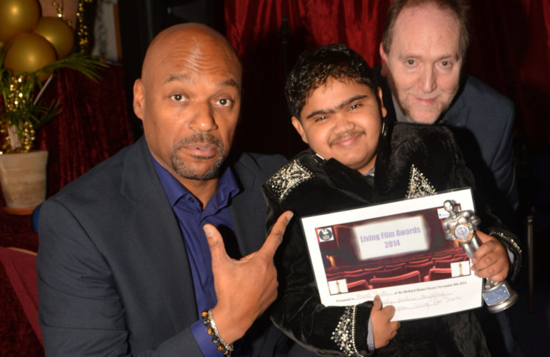 Hollywood star Colin Salmon helps celebrate the Oscars with a difference at children’s hospice