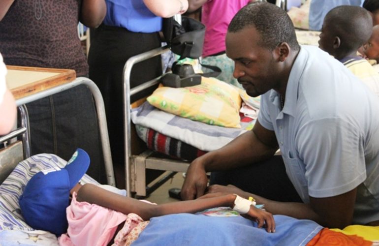 Uganda’s NFL superstar Mathias Kiwanuka helps tackle needless suffering