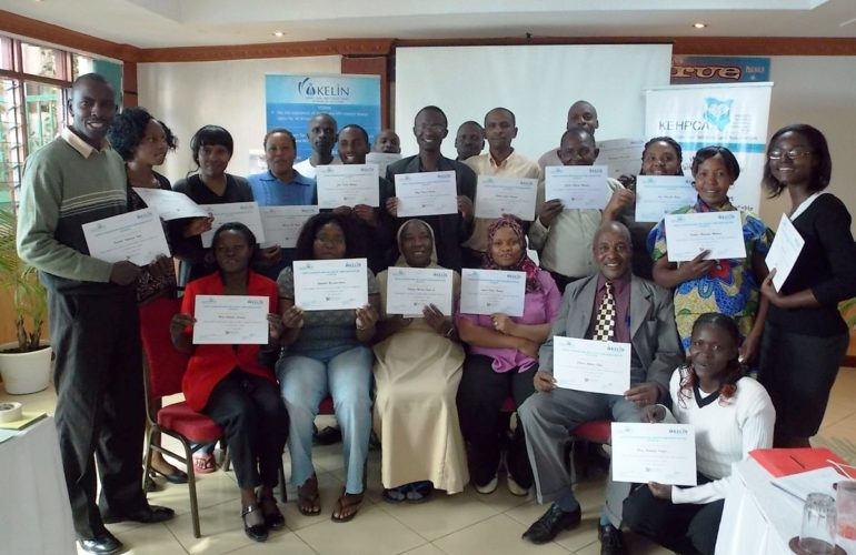 Community paralegals attend seminar on health and palliative care rights