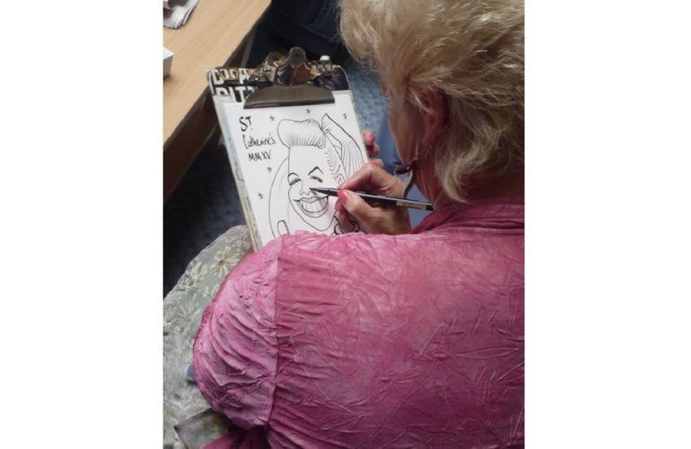 Why I volunteer: The hospice caricaturist