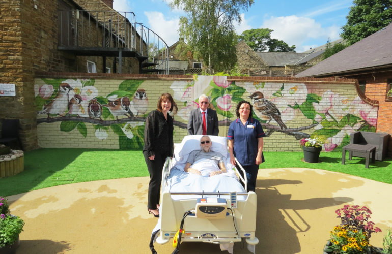 Hospice opens dementia-friendly garden