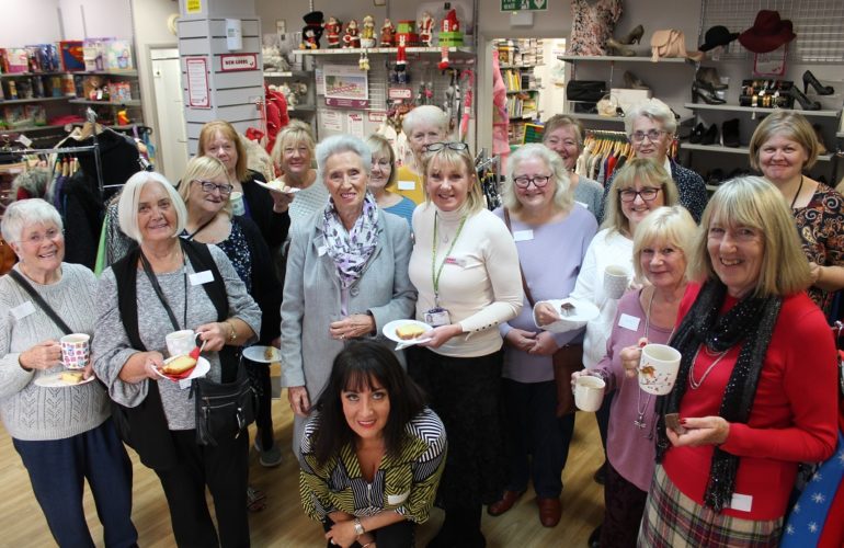 Hospice charity shop celebrates 20 years of trading