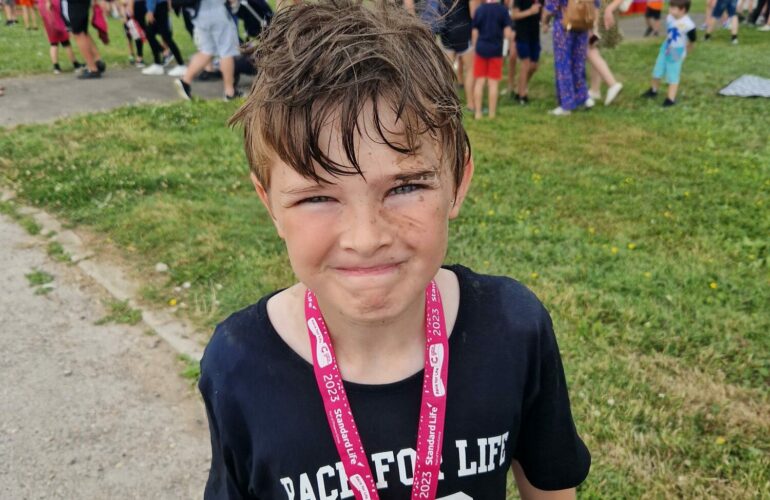 Epic fundraising journey for one of Sue Ryder’s youngest supporters