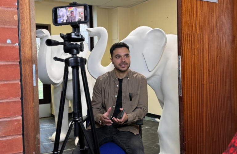 Dee Mistry Creative teams up with March of the Elephants as  Creative Partner