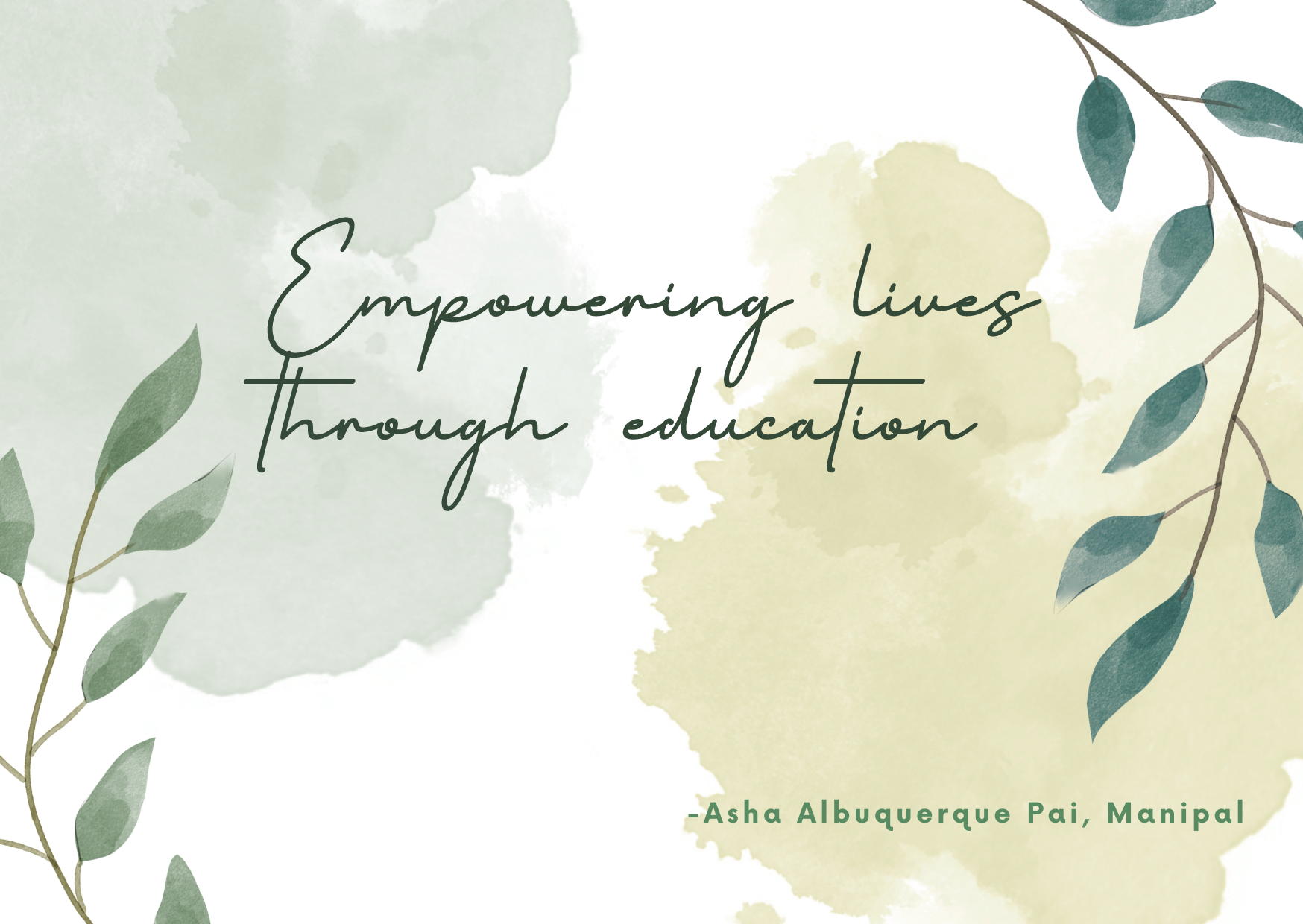 Empowering Lives Through Education: The Role of the Academy of ...