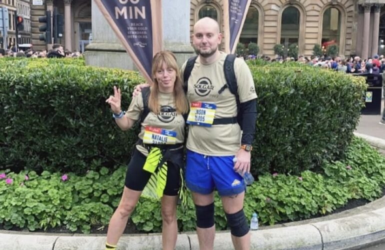 Fundraiser completes 5k a day challenge for Strathcarron Hospice 