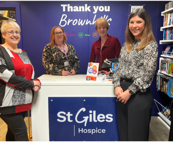 MP Visits Newly Opened Hospice Shop in Brownhills