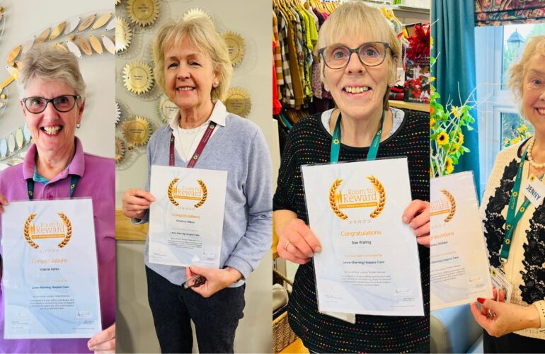 Lewis-Manning Hospice Care Partners with ‘Room to Reward’ to celebrate Hospice Volunteers