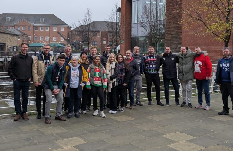 Leeds company raises thousands with charity walk
