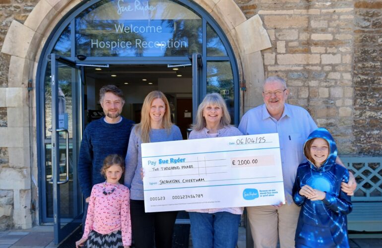 Jacqueline makes waves with swimming challenge in memory of dear friend
