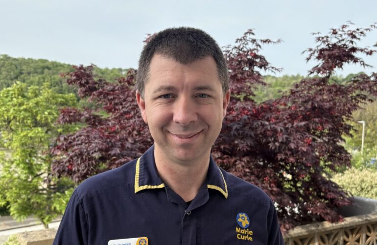 Nurse praises charity’s support in allowing him to “flourish”