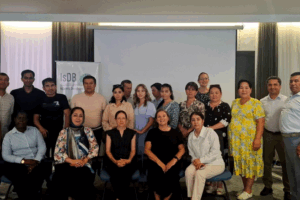 Transforming Childhood Cancer Care in Uzbekistan. Group picture.
