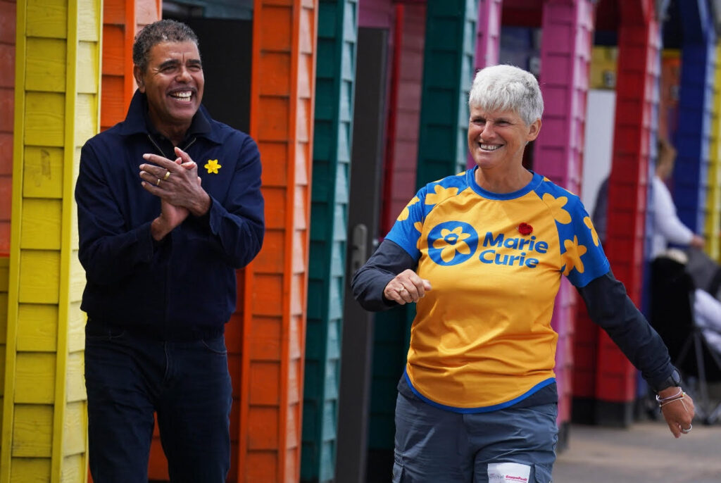 Football legend Chris Kamara MBE joins Marie Curie fundraiser on unbelievable 5,000-mile challenge unnamed