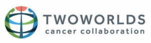 Two worlds cancer logo