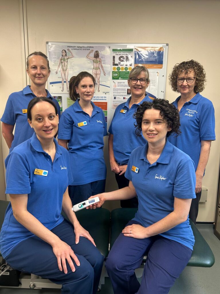 Nationwide donation helps Sue Ryder hospice to improve care for patients The lymphoedema team at Sue Ryder Duchess of Kent Hospice in Reading