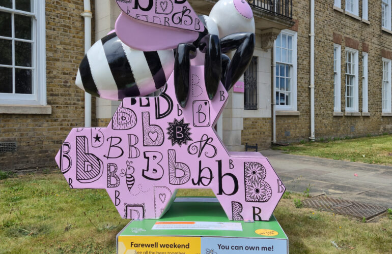 Art trail bees buzz together for final farewell