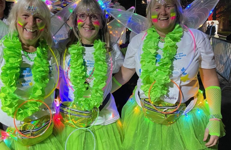 “Sue Ryder Starlight Hike Cheltenham is a truly wonderful experience”
