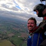 Wittering skydiver flies high for charity
