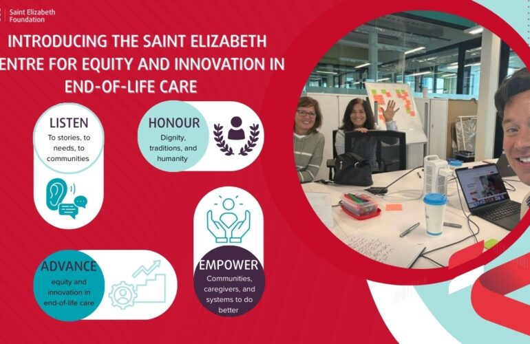 Introducing the St Elizabeth Foundation National Centre for Equity & Innovation in End-of-Life Care