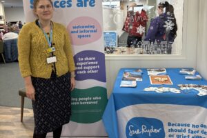 Katarzyna Budzinska, from Sue Ryder, shared details of the charity’s bereavement support services