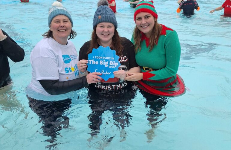 Daring Dippers take the plunge for charity