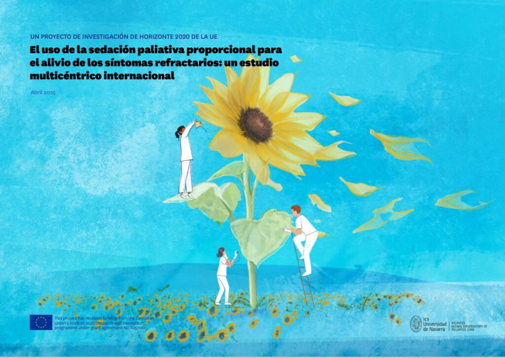 New Spanish Edition! Interactive PDF on Palliative Sedation: H2020 European Project Results Cover Sedacion Paliativa SP