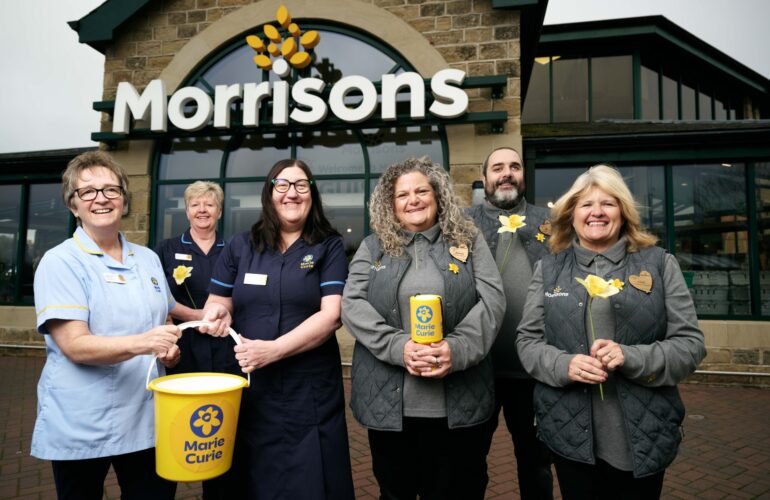 Morrisons reach £5 million fundraising milestone for Marie Curie 
