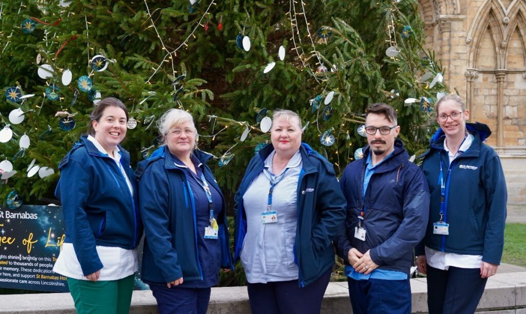 Nurses at St Barnabas