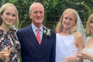 Better picture of David with girls