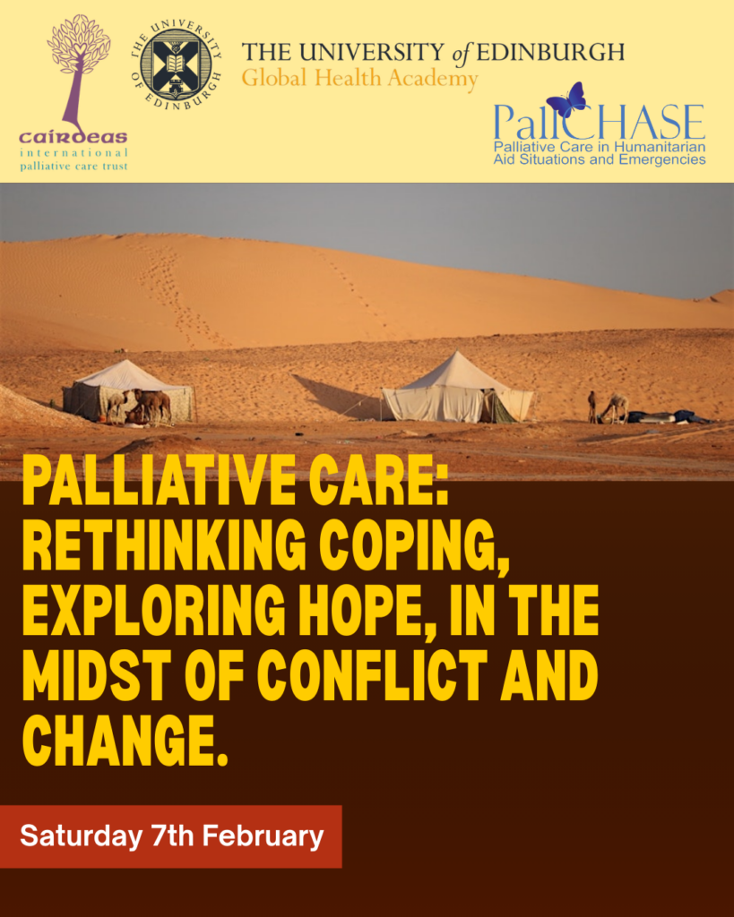 Palliative Care rethinking coping, exploring hope, in the midst of conflict and change. (4)