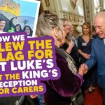 By Royal invitation…How we flew the flag for St Luke’s at the King’s reception for carers