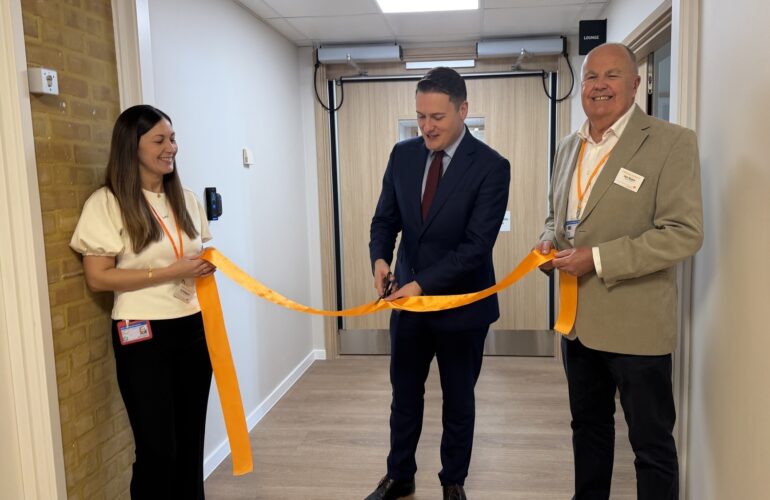Health Secretary Wes Streeting Officially Opens Newly Upgraded Ward at Saint Francis Hospice