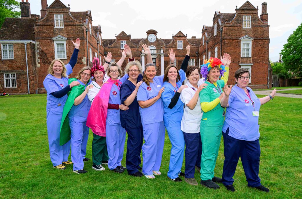 Hospice clinical team took part in the fun