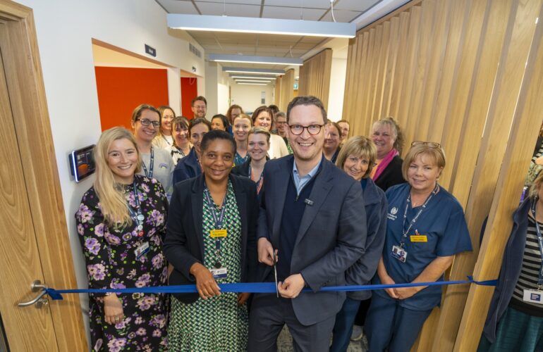 St Peter’s Hospice celebrates improved Office Space with help from MP Darren Jones