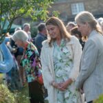 Charlie Mackesy elephant sculpture unveiled at Royal Windsor Flower Show with royal visit