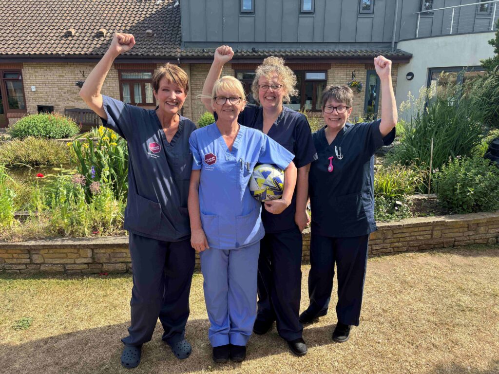 Hospice Launches Summer "Care. Its Coming Home" Campaign to Highlight Hospice Care at Home Hospice clinical team excited for summer of football