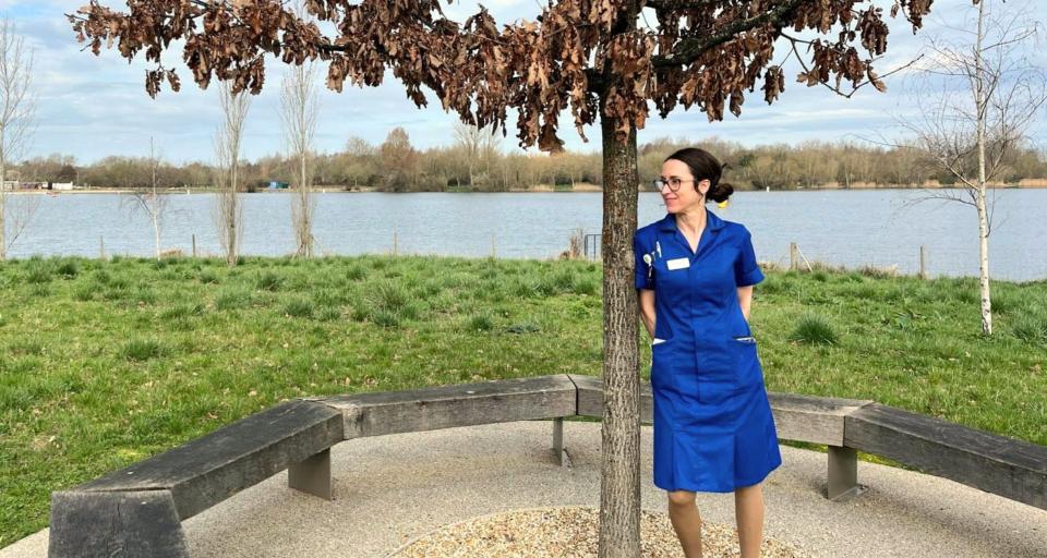 The Great Outdoors: nature, gardens and cold water swimming at Thames Hospice great-outdoors-hospice-nurse-marta-nature-swimming