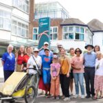 Eighth Person in History to Run Around the World finishes at St Christopher’s Hospice 