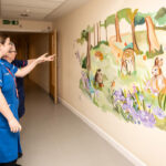 Local artist Katie O creates beautiful mural at Coventry Myton Hospice