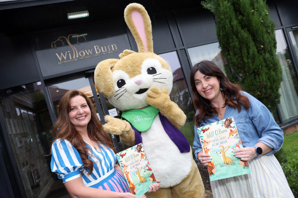 Willow Burn Hospice commissions new children’s book to help families open up about bereavement Victoria Downes (author), Will O'Burn and Helen Turner (Illustrator)