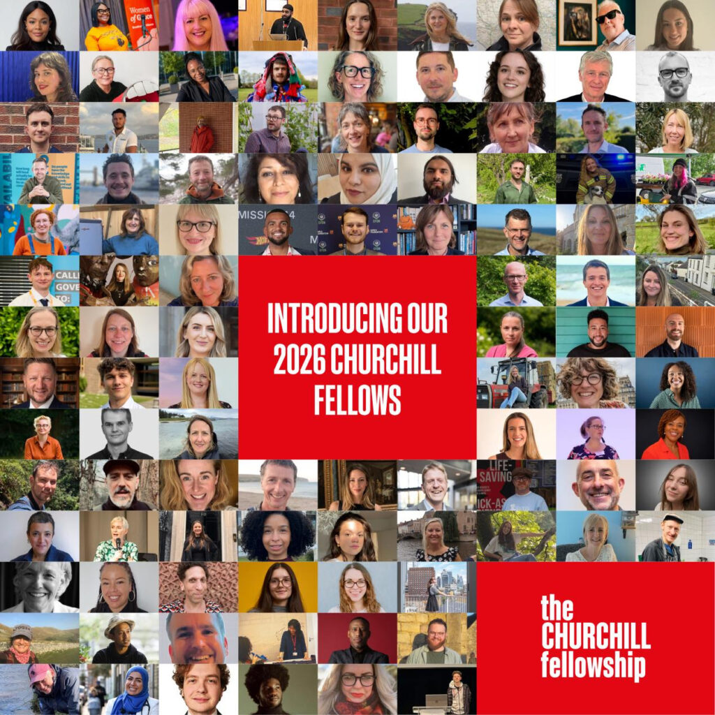 Churchill Fellowship Announces 109 New Fellows for 2026 unnamed