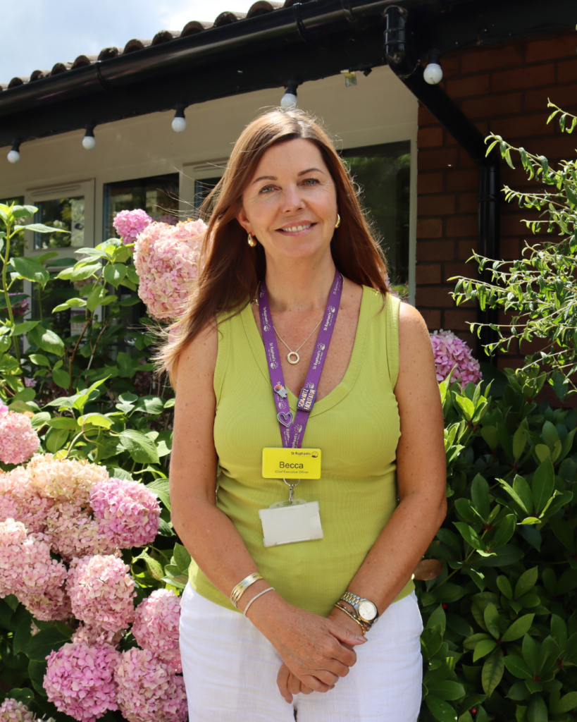 Chief Executive Becca Trower announces retirement after six years at St Raphael's Hospice unnamed