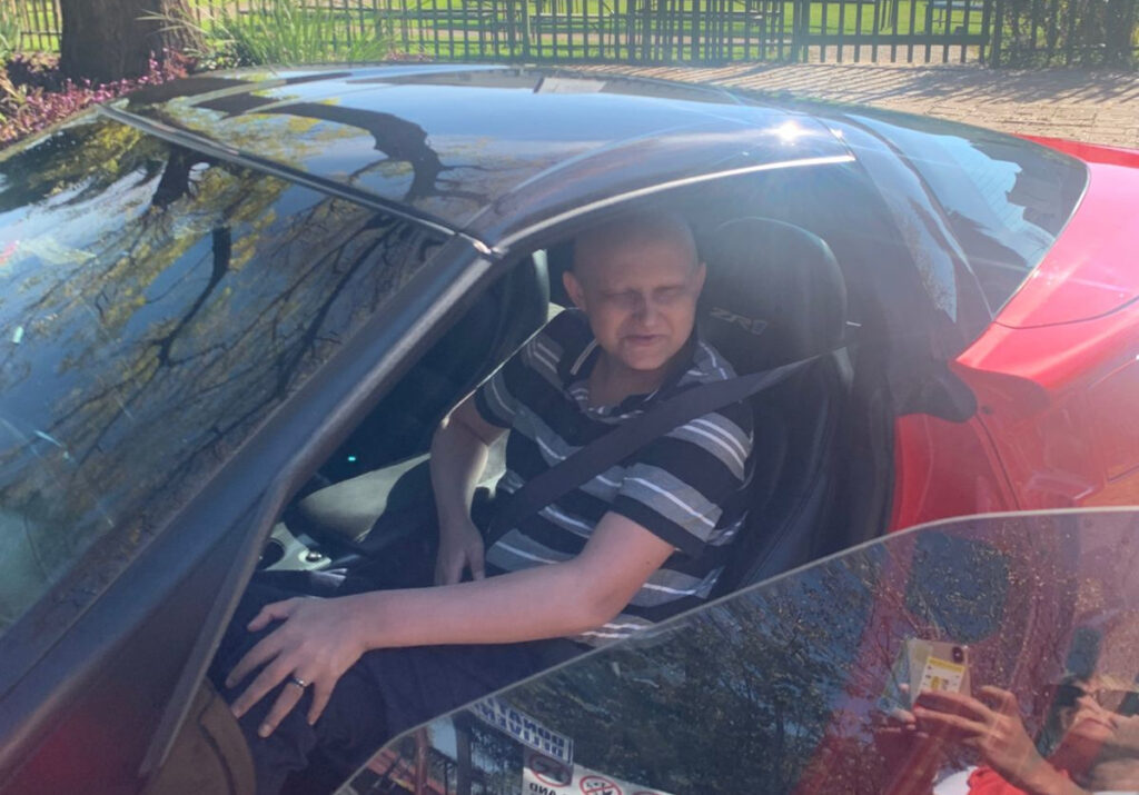 Making a dream come true for Donovan Donavan in his dream car