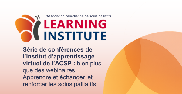 Série de conférences de l’Institut d’apprentissage de l’ACSP : promotion spéciale de fin d’été LI EoS FR