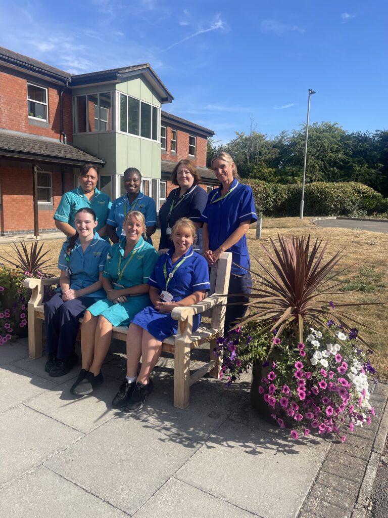 Nurses from the IPU at Prospect Hospice